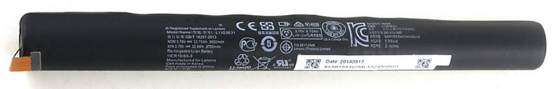 bateria do portátil substituição para LENOVO YOGA-10-60047 