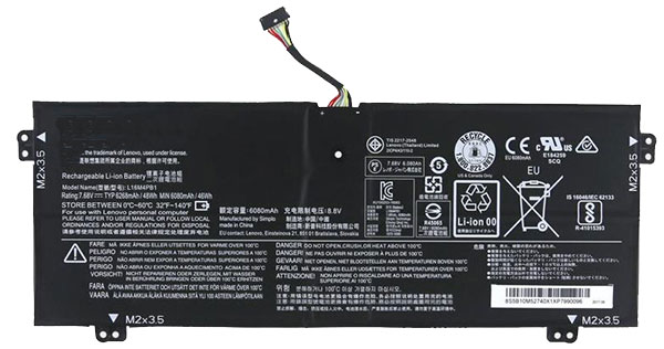 Laptop Battery Replacement for LENOVO L16L4PB1 