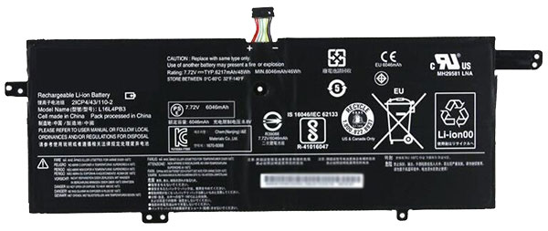 bateria do portátil substituição para Lenovo IdeaPad-720S-13ARR(81BR) 