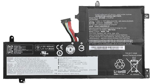 แบตเตอรี่แล็ปท็อป เปลี่ยน Lenovo Y7000P-i7-8750H 