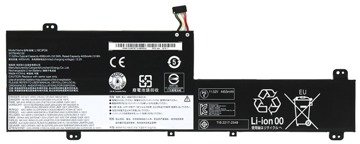 batérie notebooku náhrada za Lenovo L19C3PD6 
