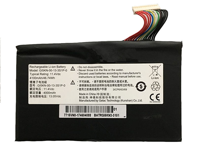 Laptop Battery Replacement for HASEE Z7MD2 