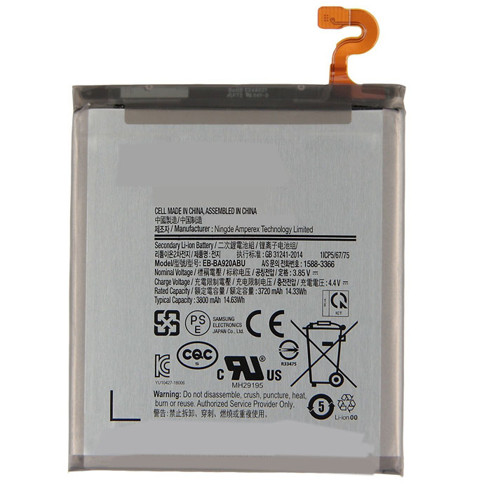 Mobile Phone Battery Replacement for Samsung GH82-18306A 