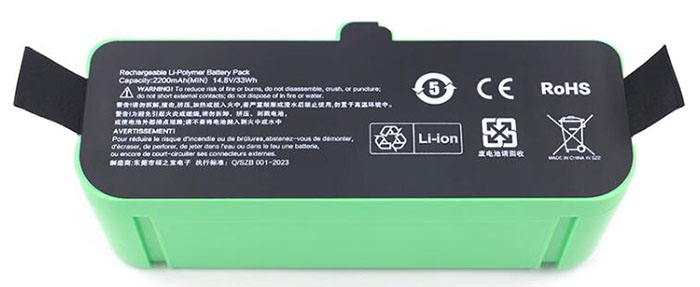 bateria de vácuo robótica substituição para iRobot Roomba-580 