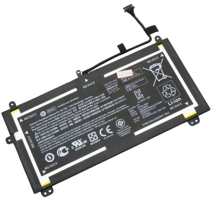 PC batteri Erstatning for Hp 756187-2C1 