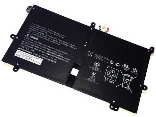 PC batteri Erstatning for Hp DA02XL 